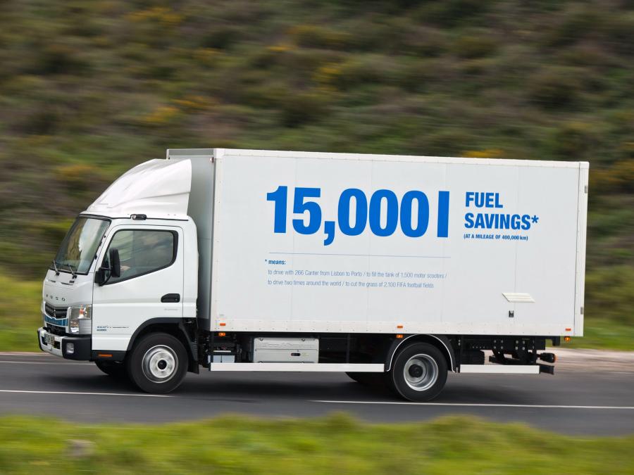  Mitsubishi Fuso Canter 7C15 Eco Hybrid 2012 года  (фото 8 из 19)